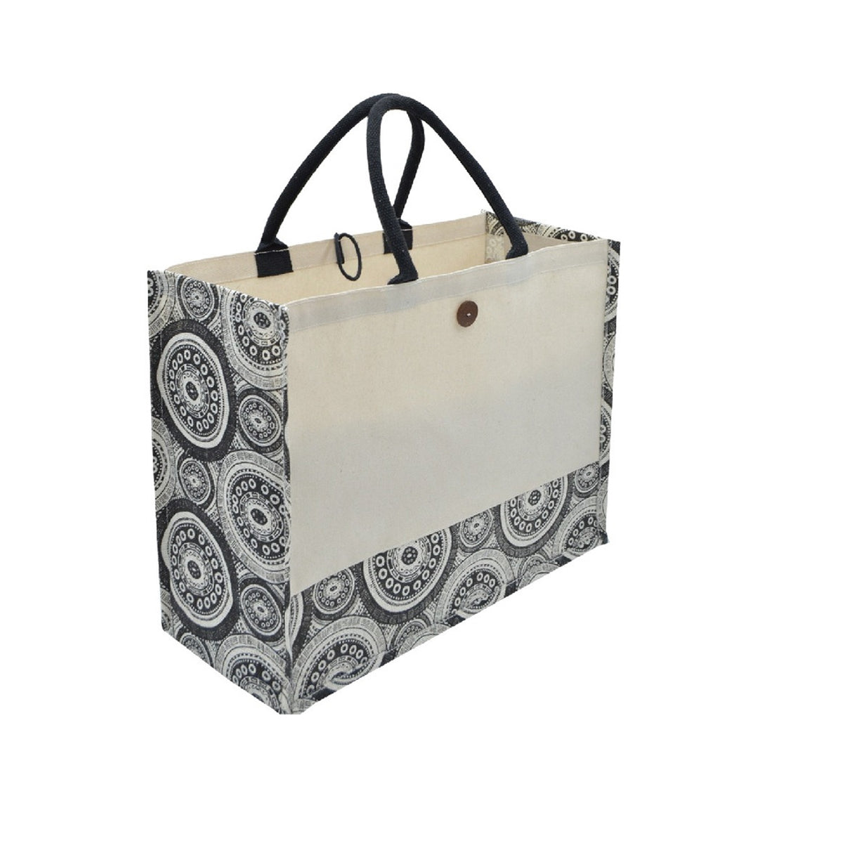 Canvas Jute African Print