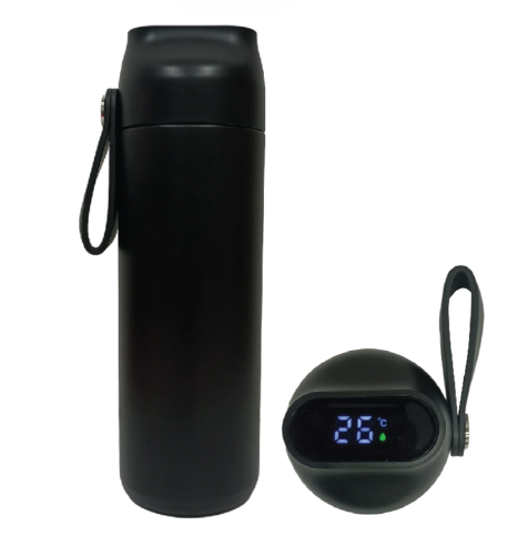 Double wall vacuum insulated stainless steel bottle