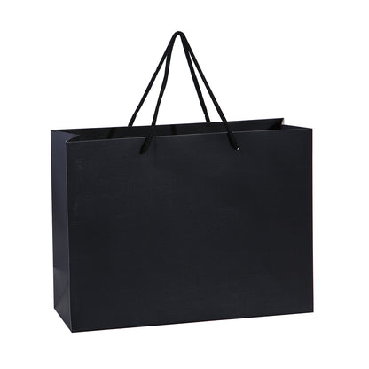 Black Plain Gift Bags Shopping Bag