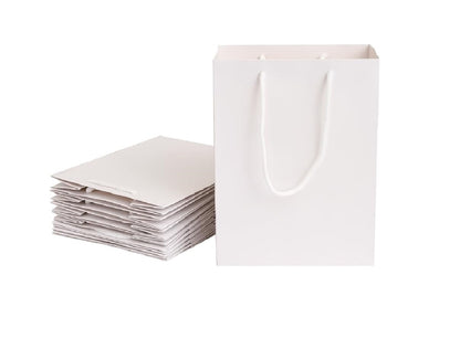 White Plain Paper Bags