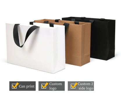 White Plain Gift Bags