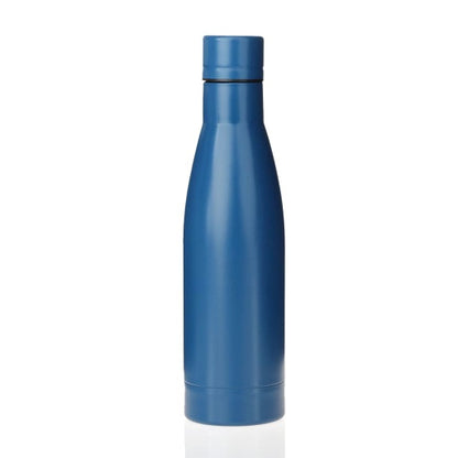 NIESKY - Copper Vacuum Insulated Double Wall Water Bottle - Aqua Blue