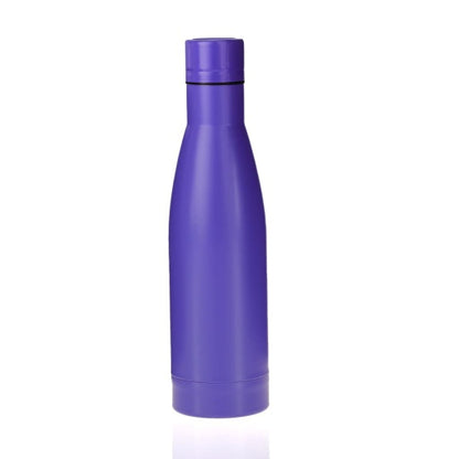 NIESKY - Copper Vacuum Insulated Double Wall Water Bottle - Aqua Blue