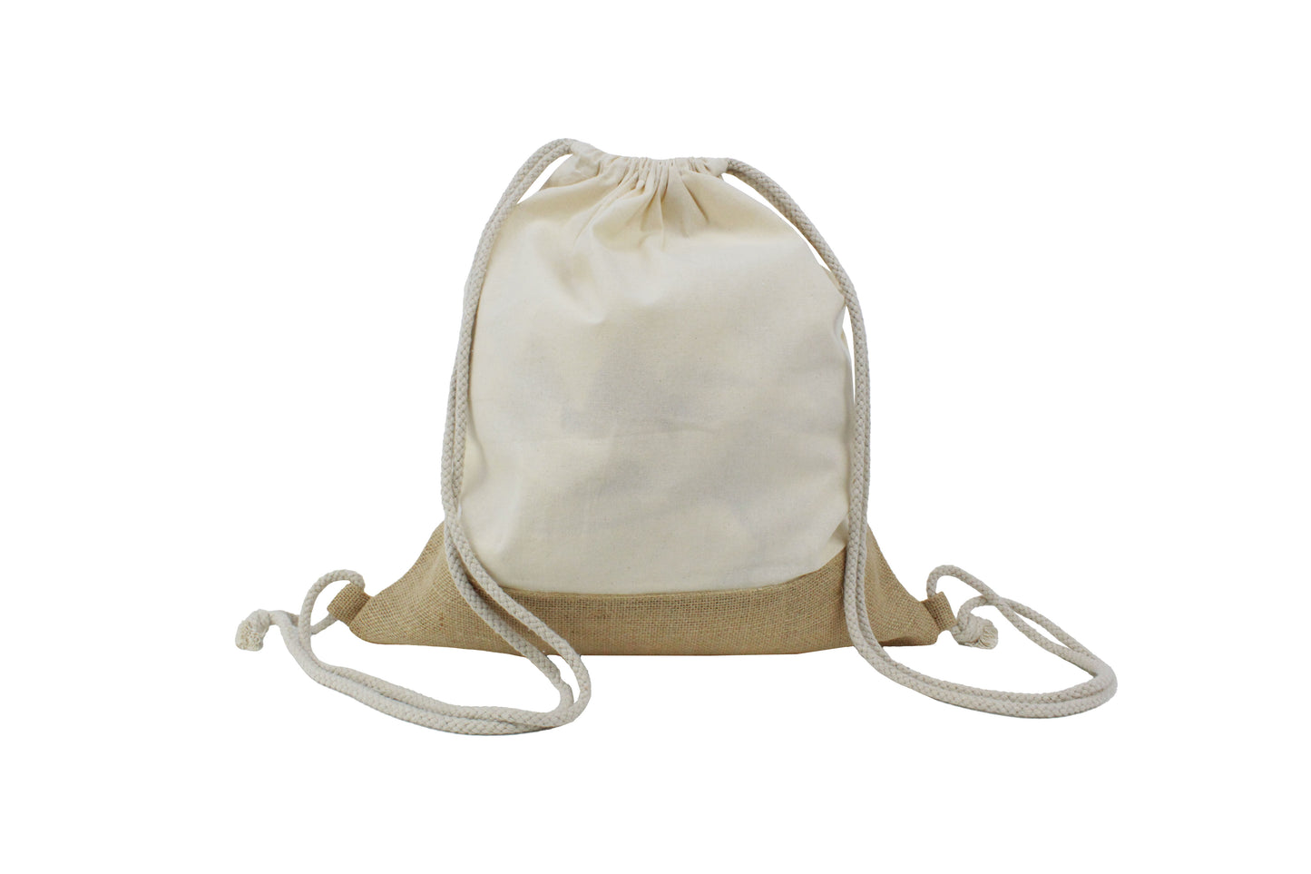 Cotton String Bag with Jute Base