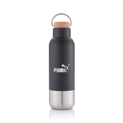 Hans Larsen RCS Recycled Stainless Steel Insulated Water Bottle - Black