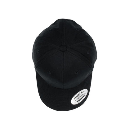 BUCKLE BACK CAP – BLACK – 6363B