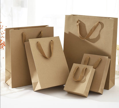 Vertical Shape Kraft Paper Bags