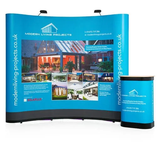 Curve Pop Up Stand