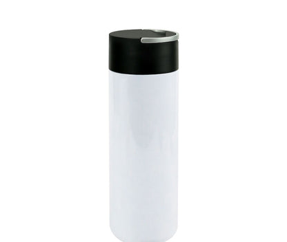 Double Wall SS Bottles, Twist-off Lid with Phone Holder 600ml