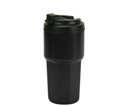 Double Wall Tumblers Flip-top PP Lid in 473ml