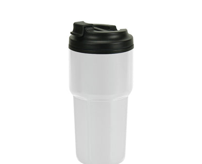 Double Wall Tumblers Flip-top PP Lid in 473ml