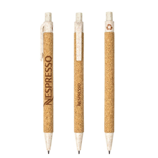 PERSONALISED CORK PEN