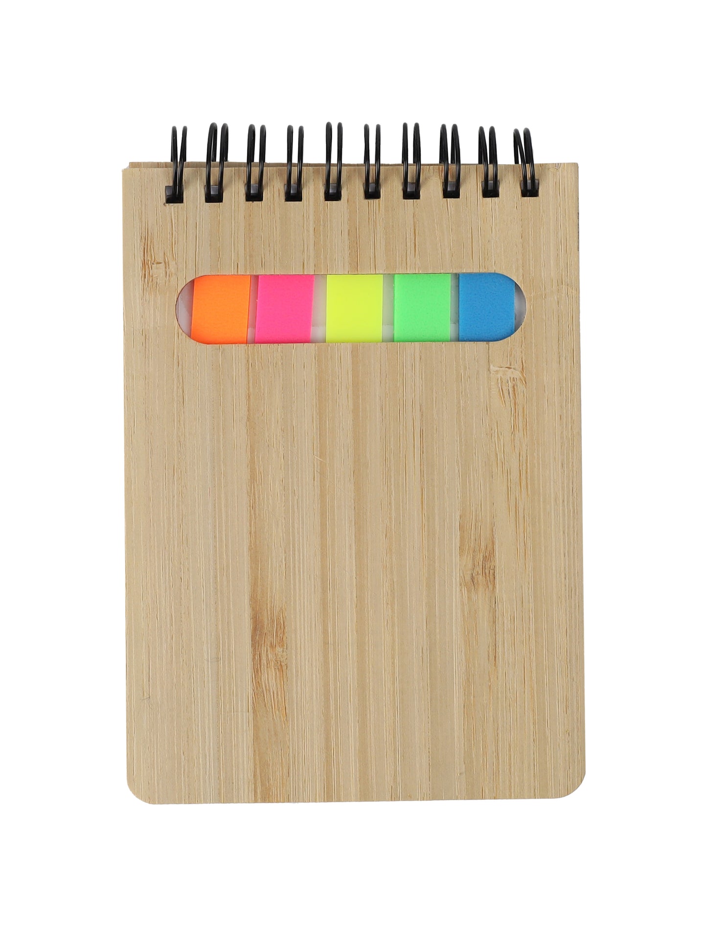 MINI BAMBOO NOTEBOOK WITH STICKY NOTES