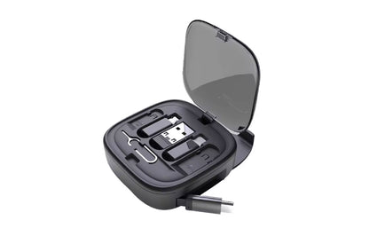 6-in-1 Retractable USB C Cable and Adapter Set - USB A
