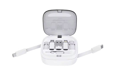 Multi USB Adapter Retractable Charging Cable Kit