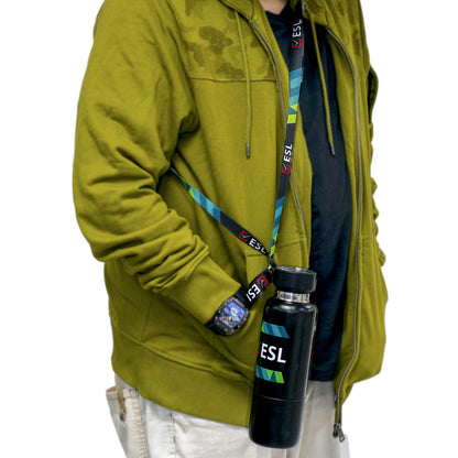 Multi-function SS Bottles, Double Wall, Base Cup, Lanyard, 500ml