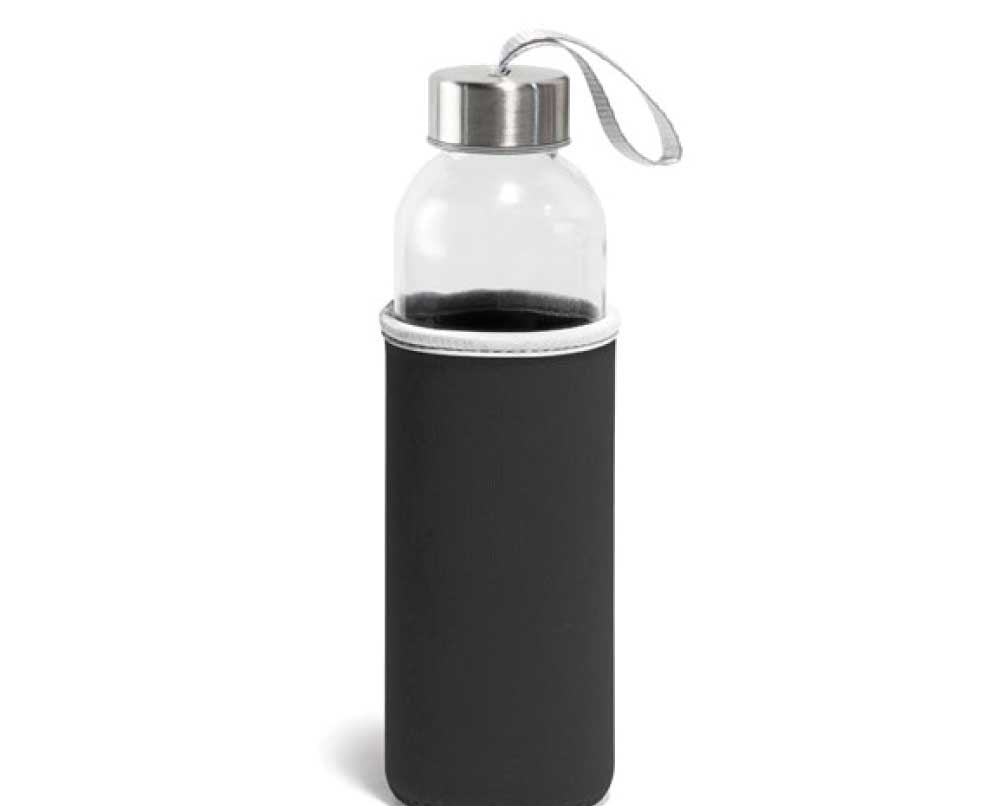 Promotional Glass Bottles with Sleeve 500 ml