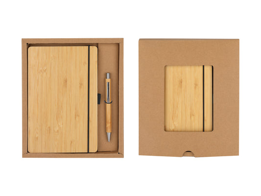 Bamboo Notebook Set