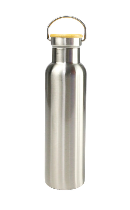 Stainless Steel Bamboo Flask