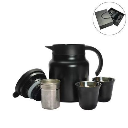 Arabic Tea & Coffee Pot with Cups Set