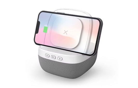 Wireless Charger BT Speaker With Folding Stand