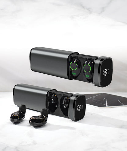 VibeWire – V5.0 Touch Earbuds with Charging Case
