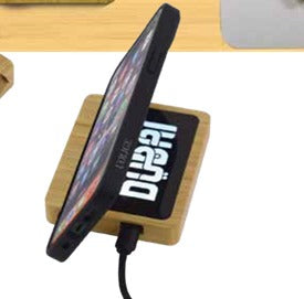 PORTABLE EXTERNAL HARD DRIVE MOBILE STAND WITH LIGHT UP LOGO