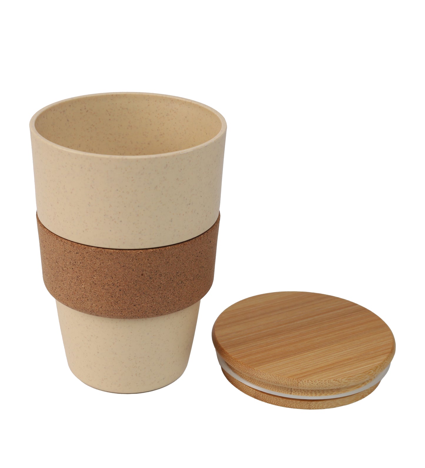 Wheat Straw Cork Grip PP Tumbler