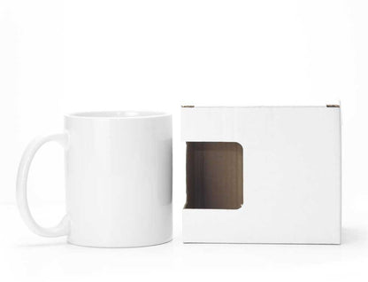 White Sublimation Ceramic Mugs with Box 11 oz
