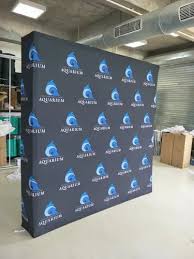 Fabric Straight Pop Up Stand
